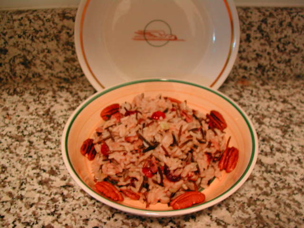 White and Wild Rice Pilaf image