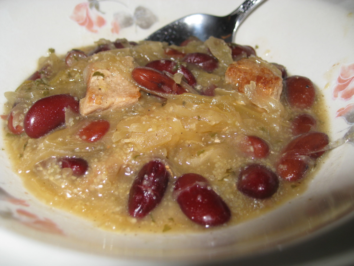 Sauerkraut and Bean Soup image
