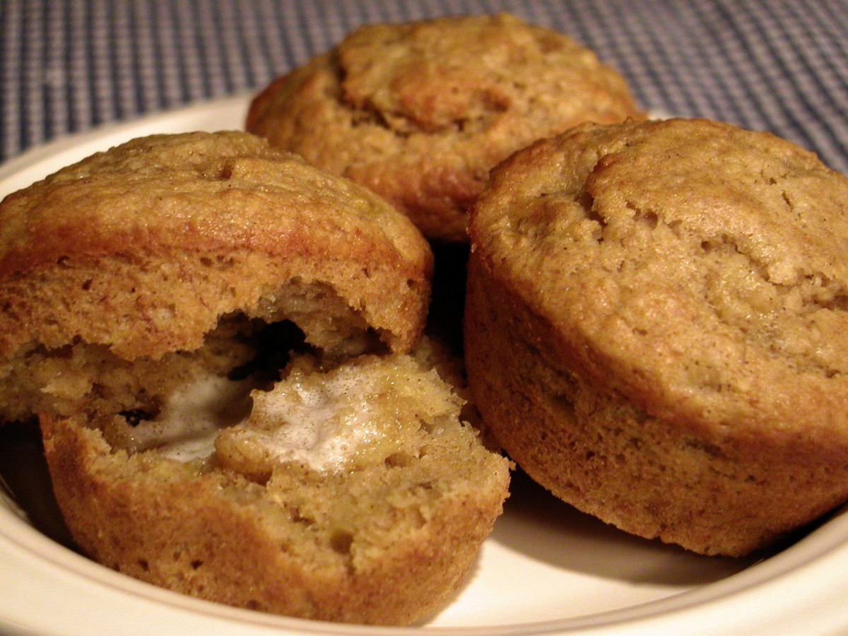Quick Oat Bran and Banana Muffins image
