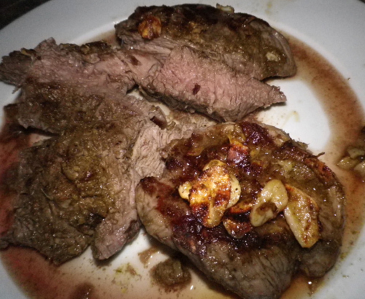 Butterflied Leg of Lamb Roasted With Ginger and Garlic