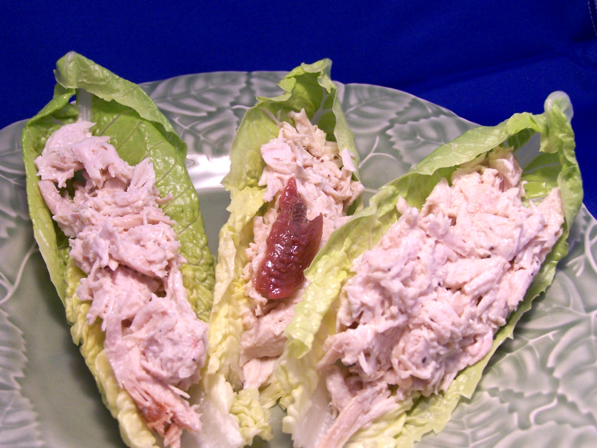 Caesar Chicken Salad Sandwiches