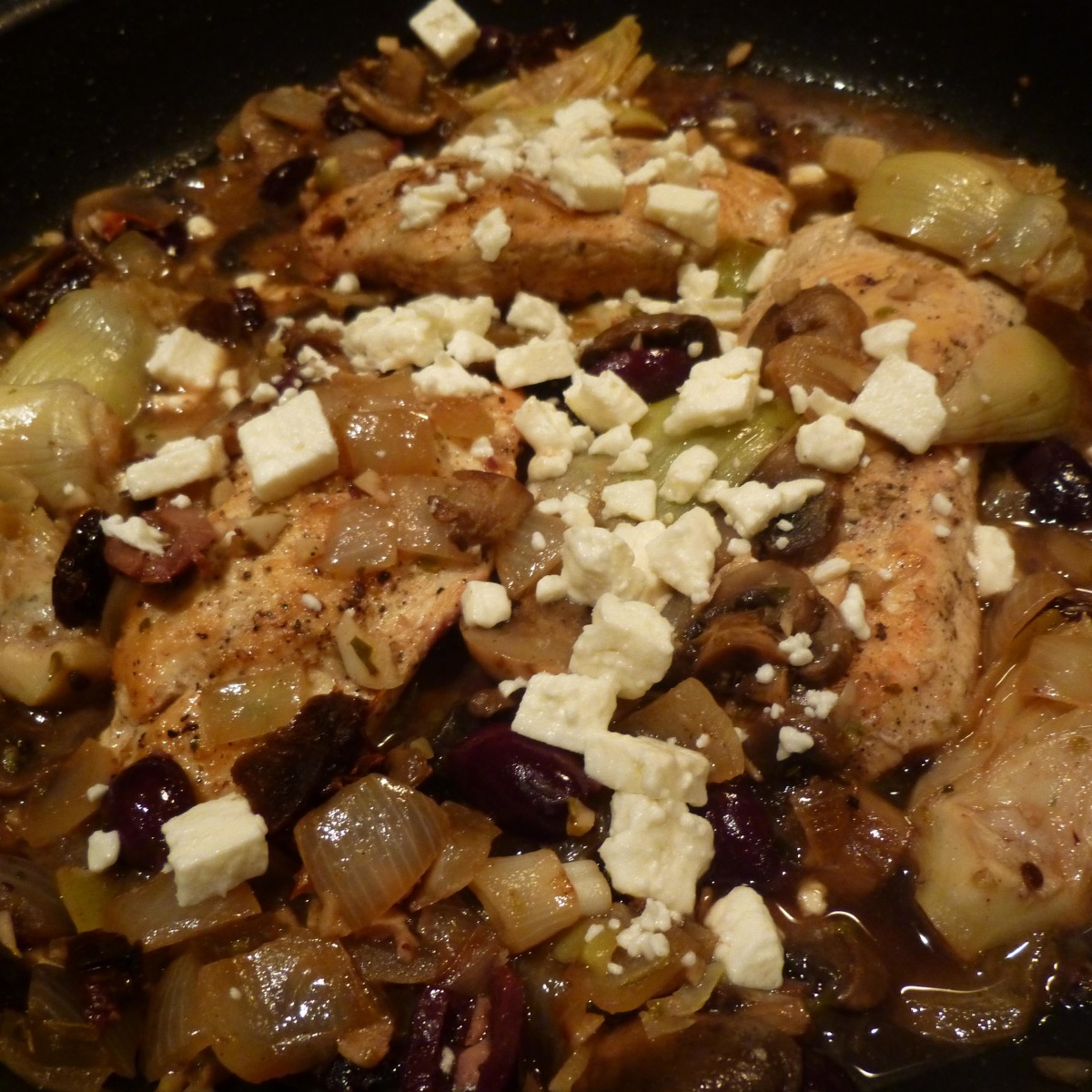 Greek Island Chicken With Marinated Artichokes-image