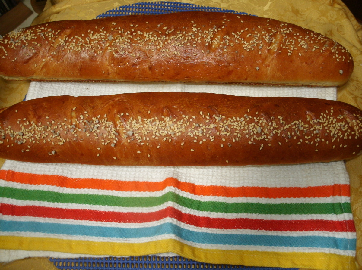 Kittencal's Soft White BaguetteStyle Bread Recipe