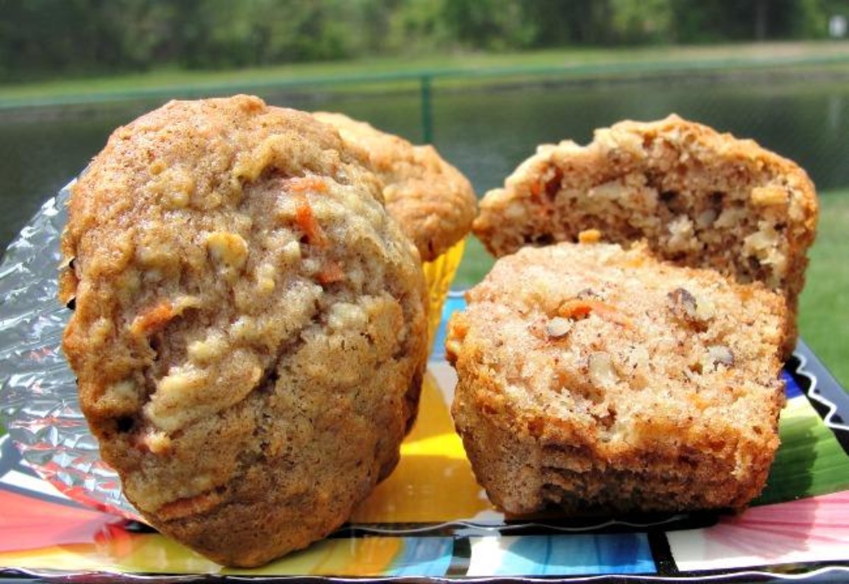 Fruit & Veggie Muffins
