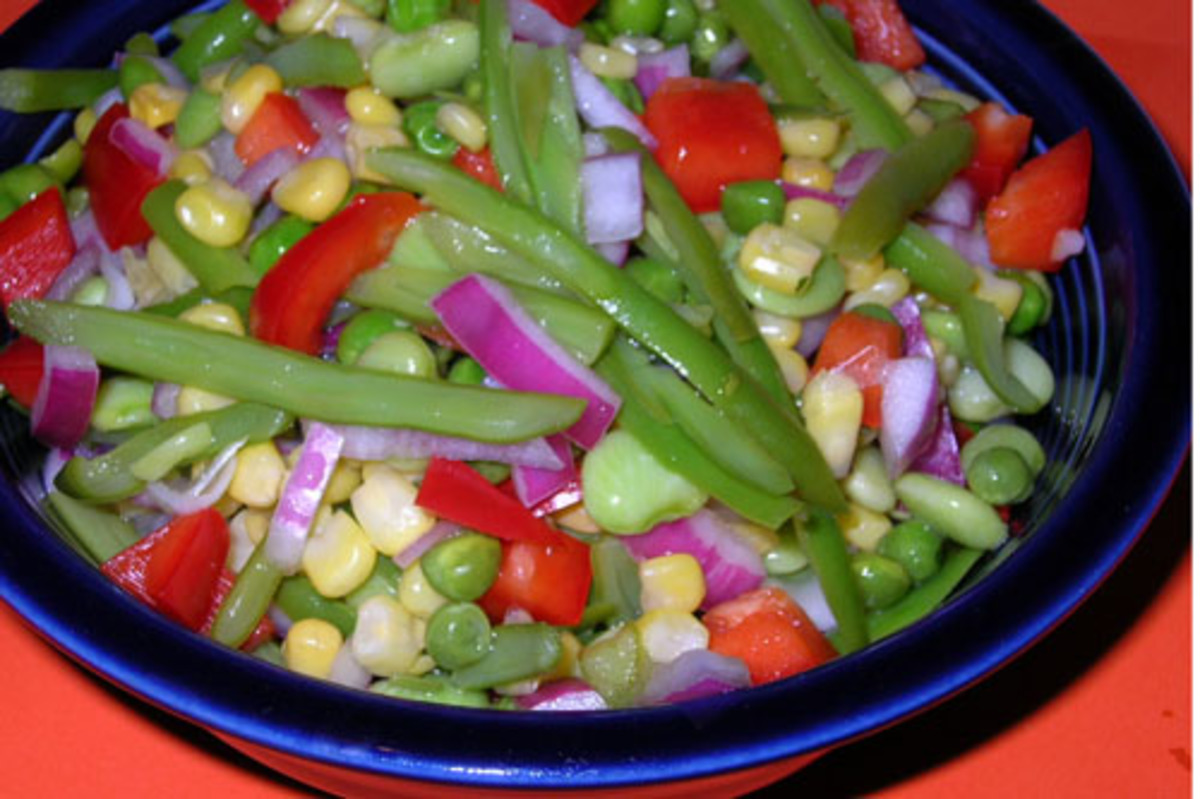 Marinated Bean Salad Recipe Food Com
