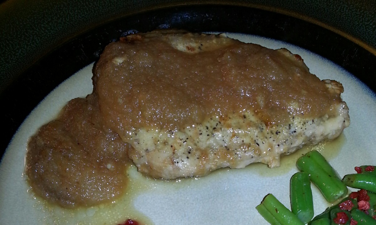 Easy Saucy Applesauce Pork Chops image