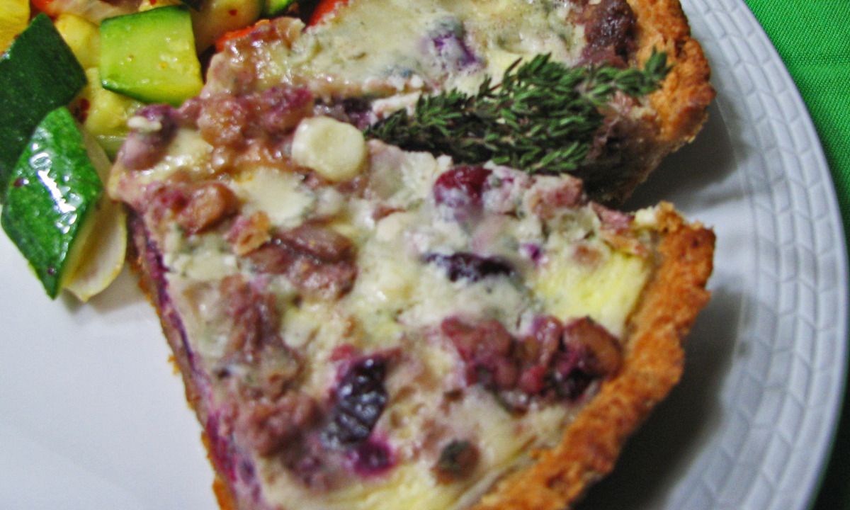 Cranberry Walnut Tart