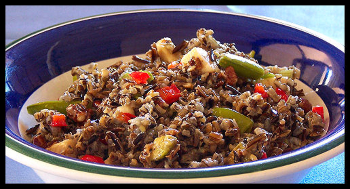 Chicken Wild Rice Salad Recipe Food Com