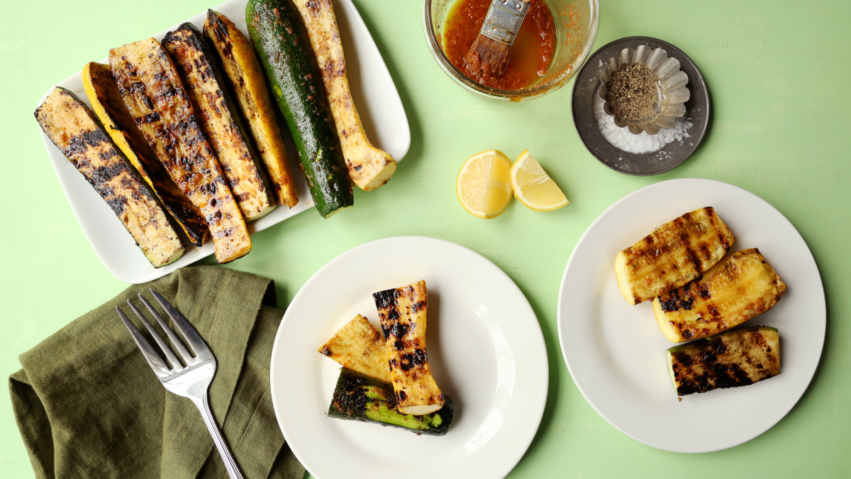 Grilled Yellow Squash and Zucchini-image