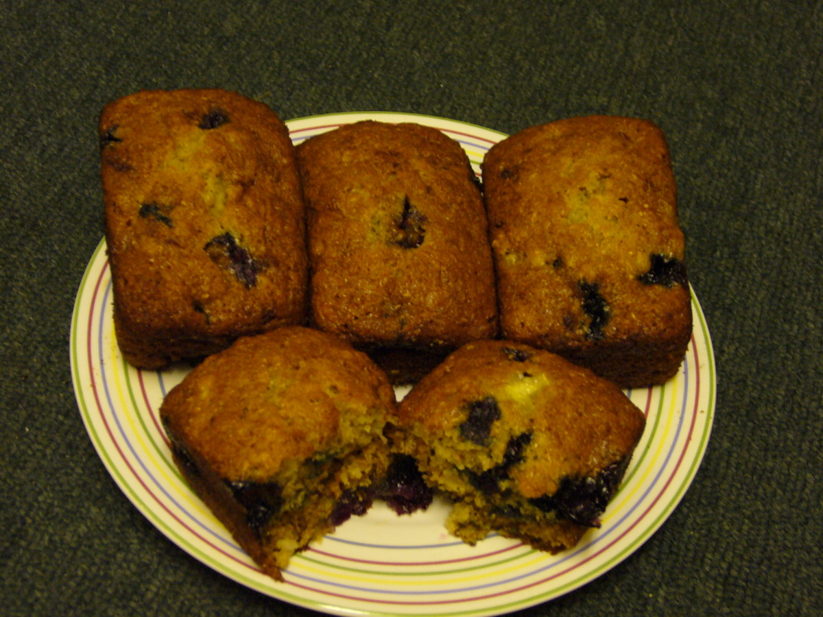 Blueberry Banana Loaf Recipe