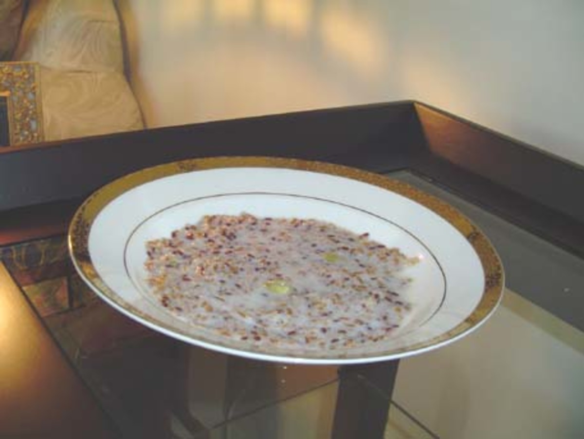 Bulgur Milk Pudding (Tasty and a Constipation Cure!)