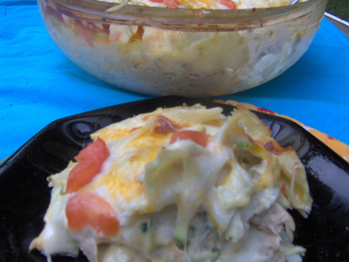 Jazzed up Tuna Casserole