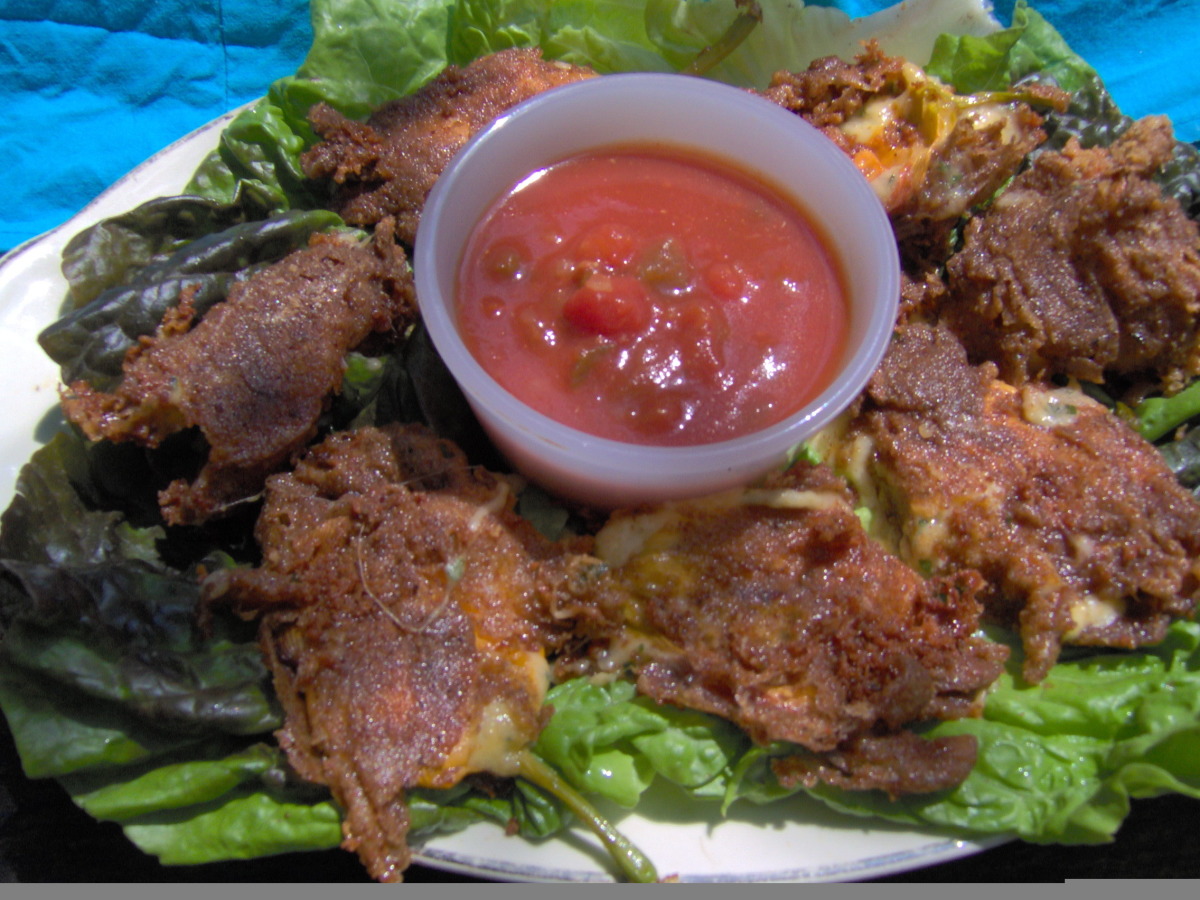 Fried Squash Blossoms