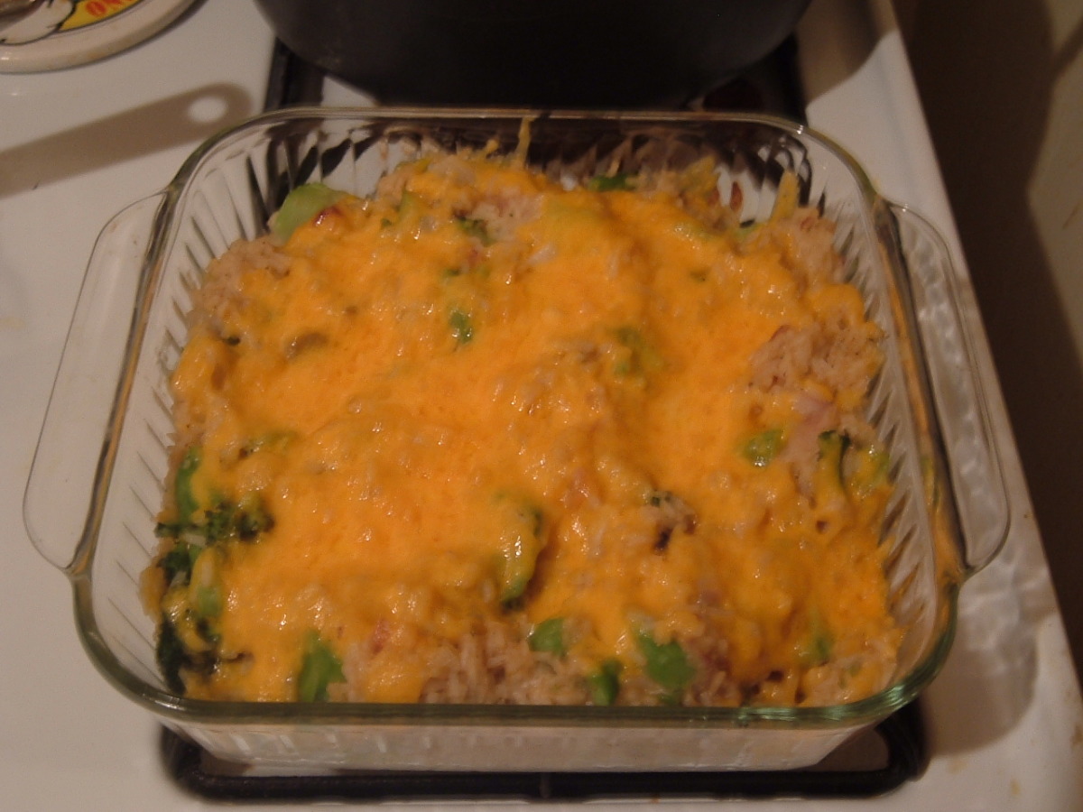 Baked Broccoli With Rice