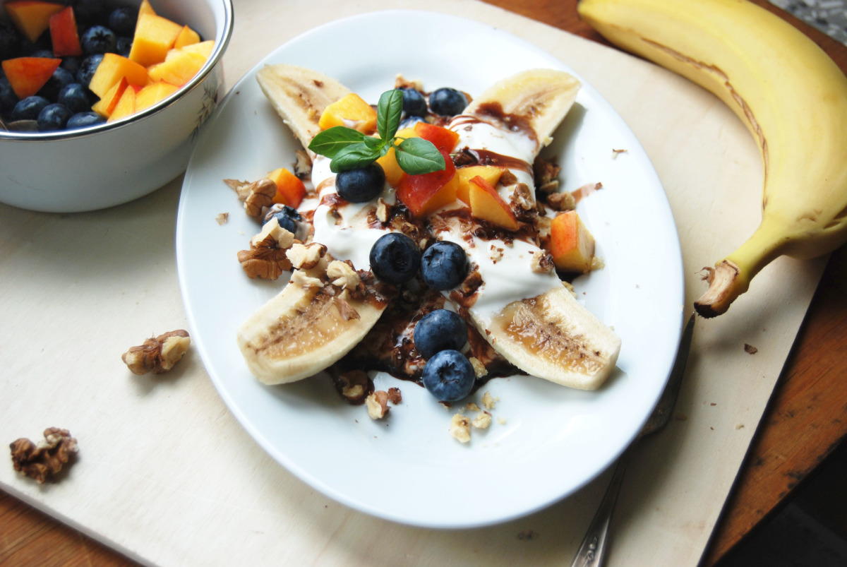 Breakfast Banana Split-image
