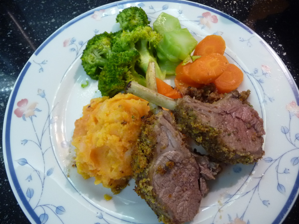 Herbed Rack of Lamb