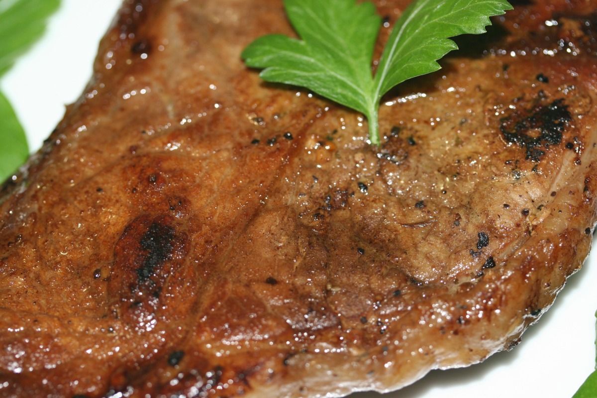 Marinated Grilled New York Strip Steaks_image
