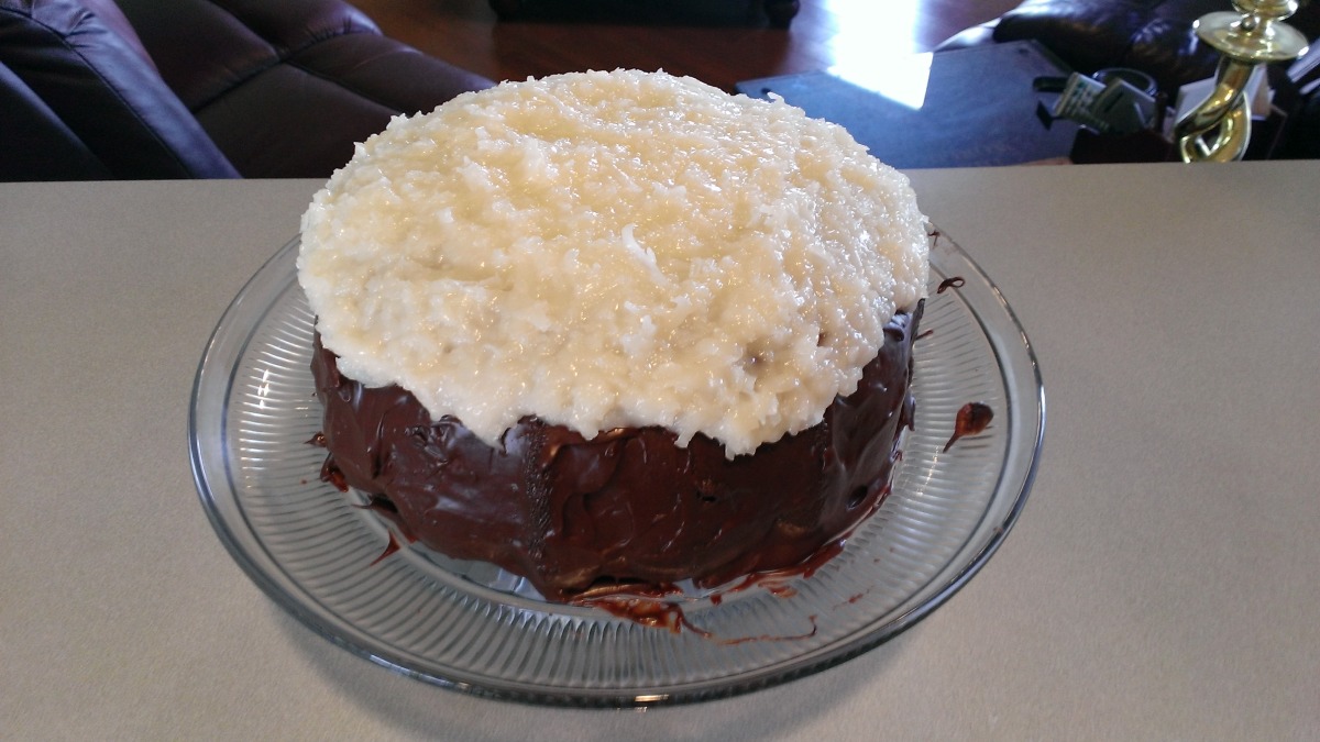 Mounds cake......YUM! - Picture of TooJay's Deli • Bakery • Restaurant, The  Villages - Tripadvisor