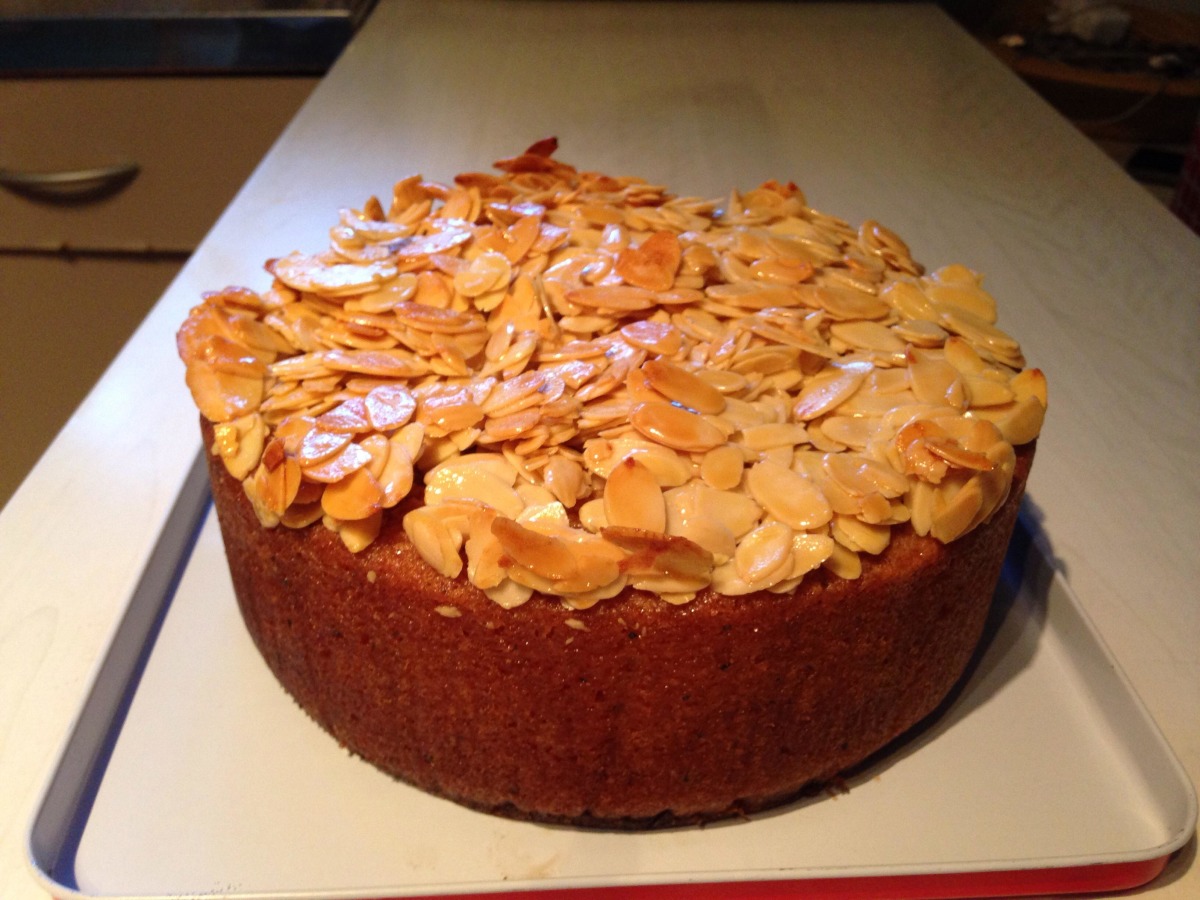 Moroccan Honey &amp; Mint Syrup Cake-image