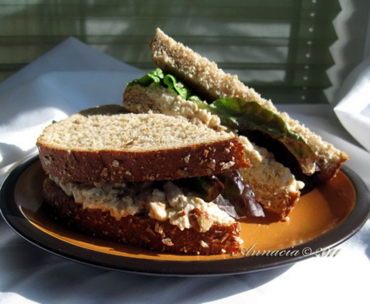Curried Chicken Salad Sandwich