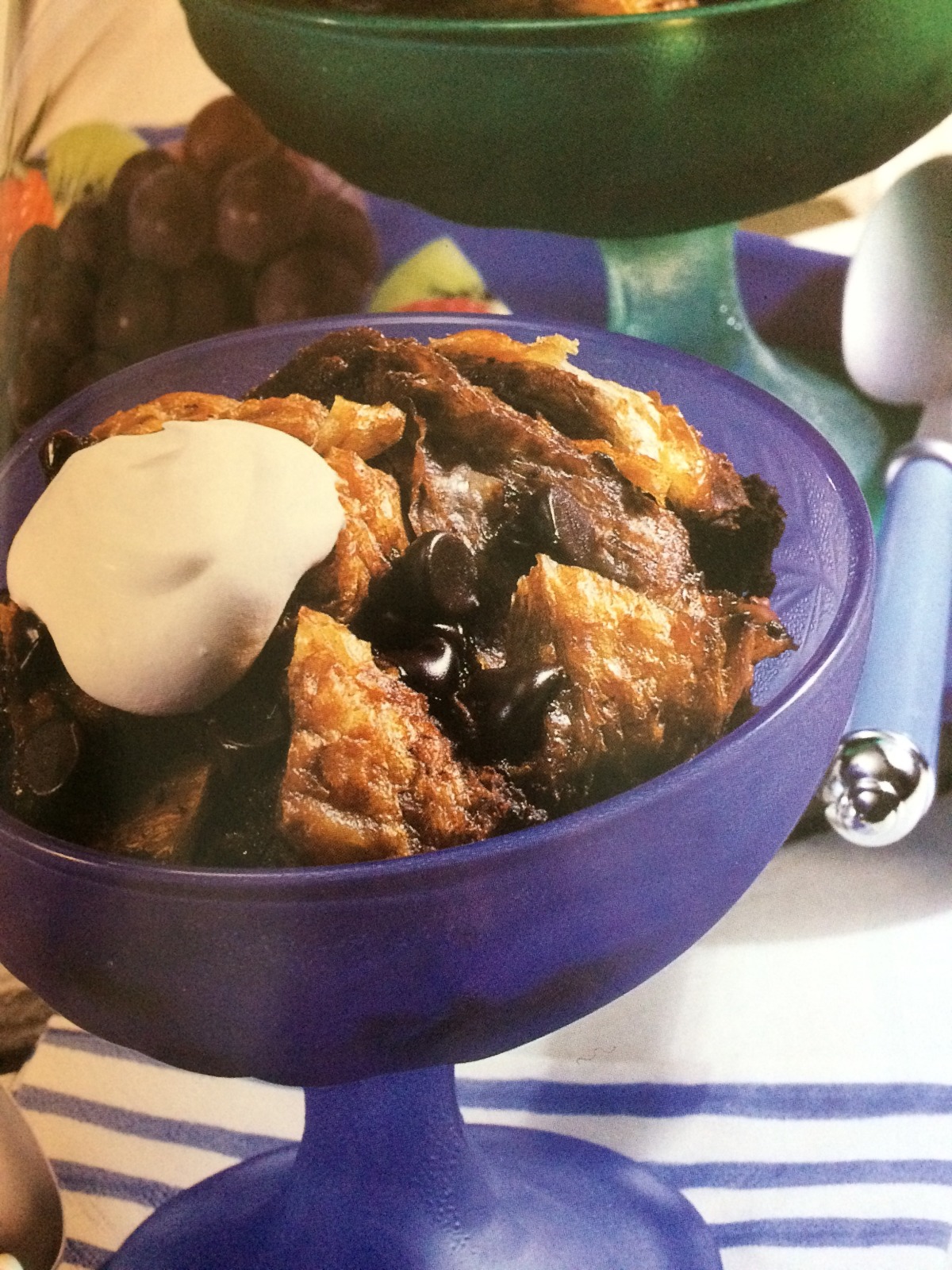 Chocolate Croissant Pudding (Crock Pot)