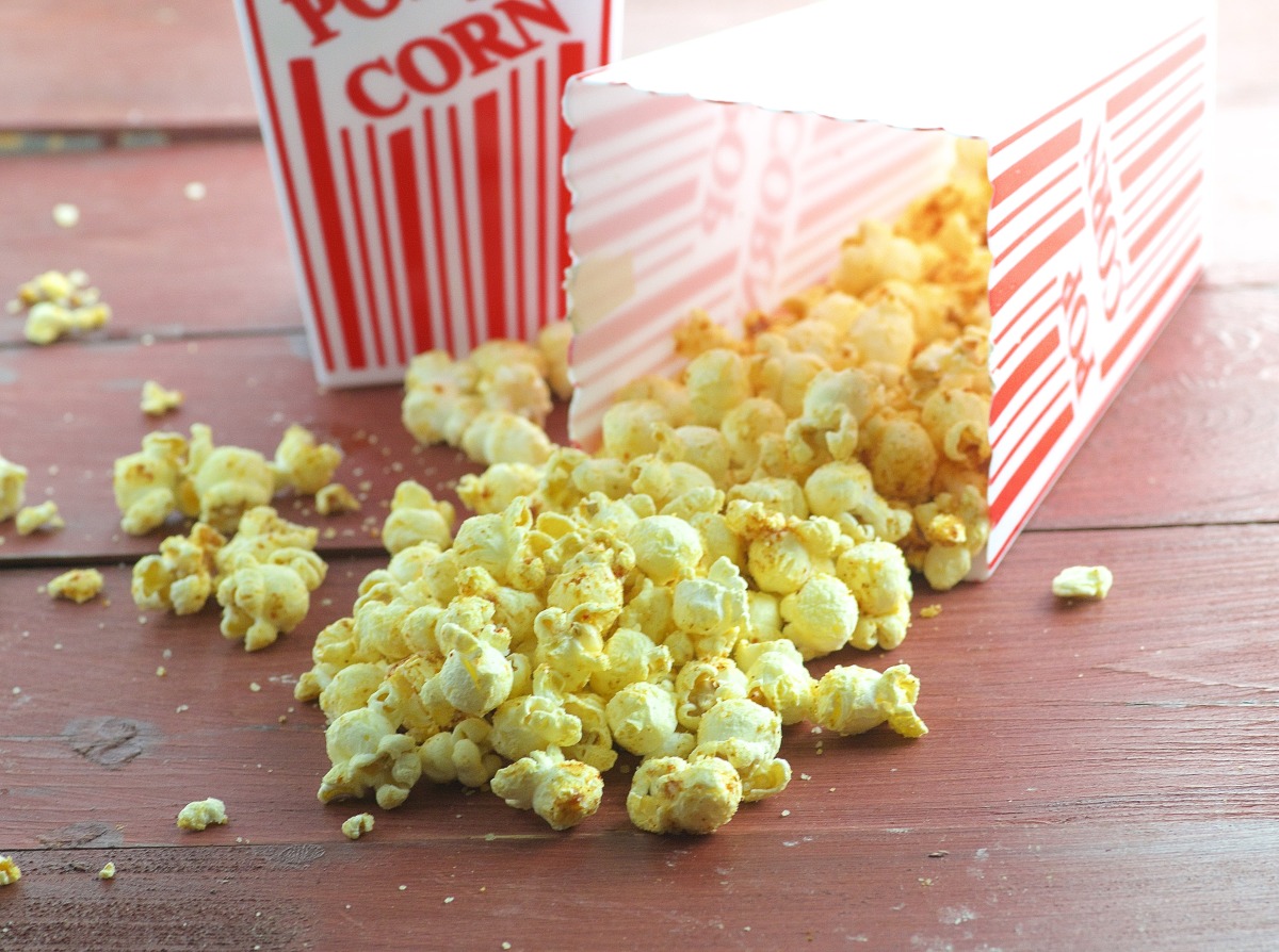Cheesy Barbecued Popcorn-image