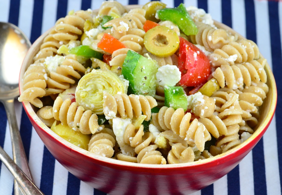 Greek Pasta Salad-image