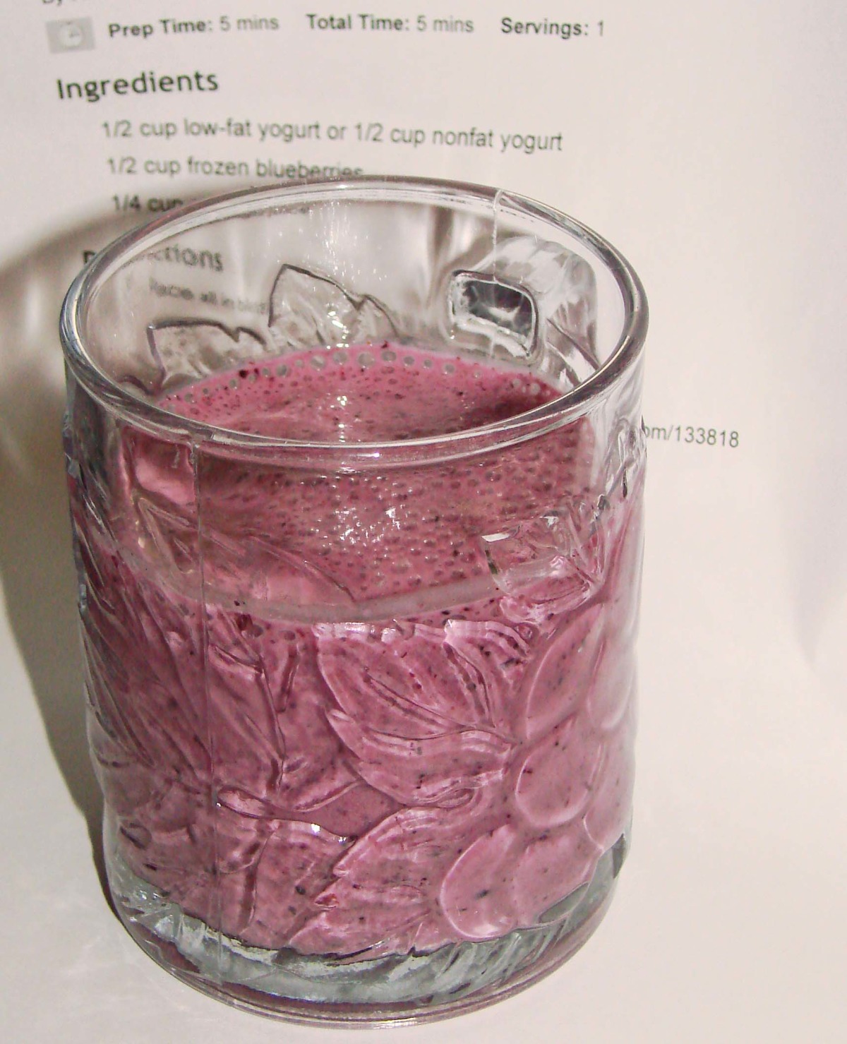 Blueberry Smoothieeee