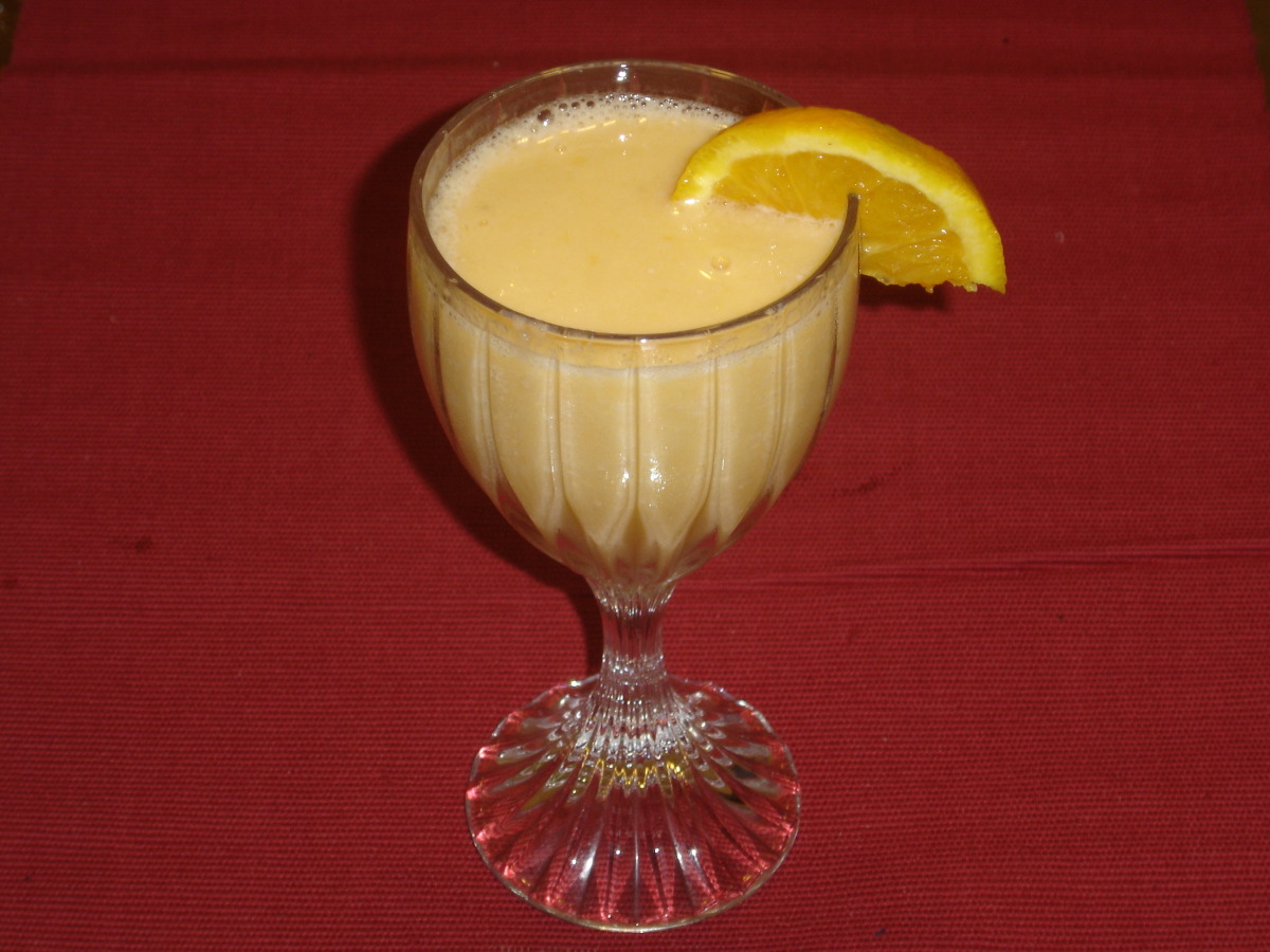 Orange Sherbet Smoothie