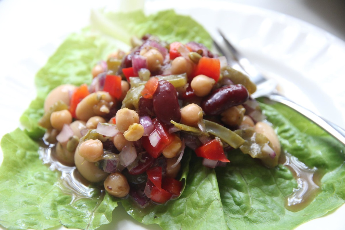 Eureka! Marinated Bean Salad