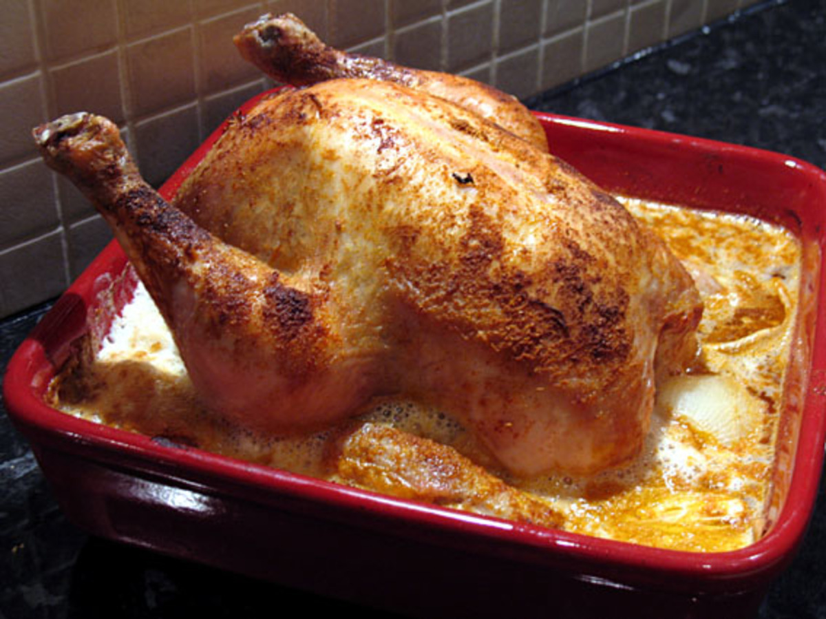 Off Memooleh Betapoozim (Chicken Stuffed With Oranges) image
