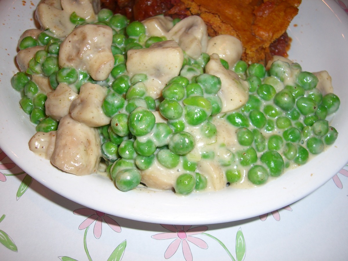 Best Creamed Peas With Mushrooms And Onions Recipes