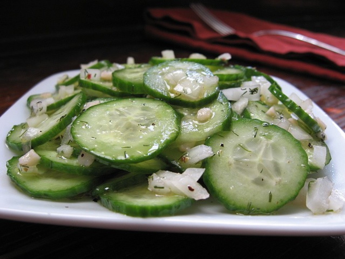 Gasthaus Cucumber Salad