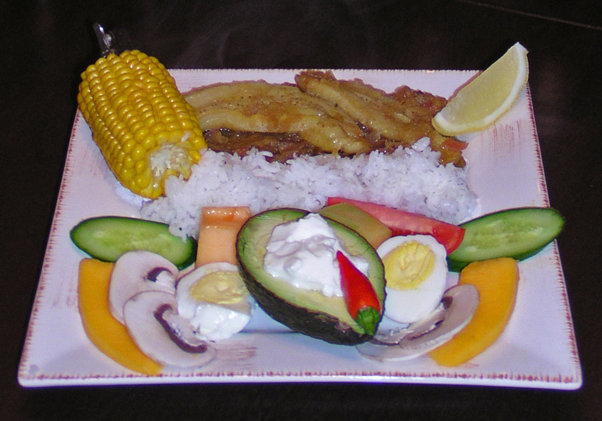 Banana Curry. (Vegetarian.)