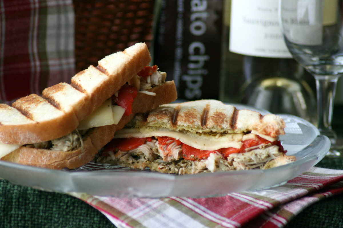 Grilled Chicken Pesto Panini Recipe