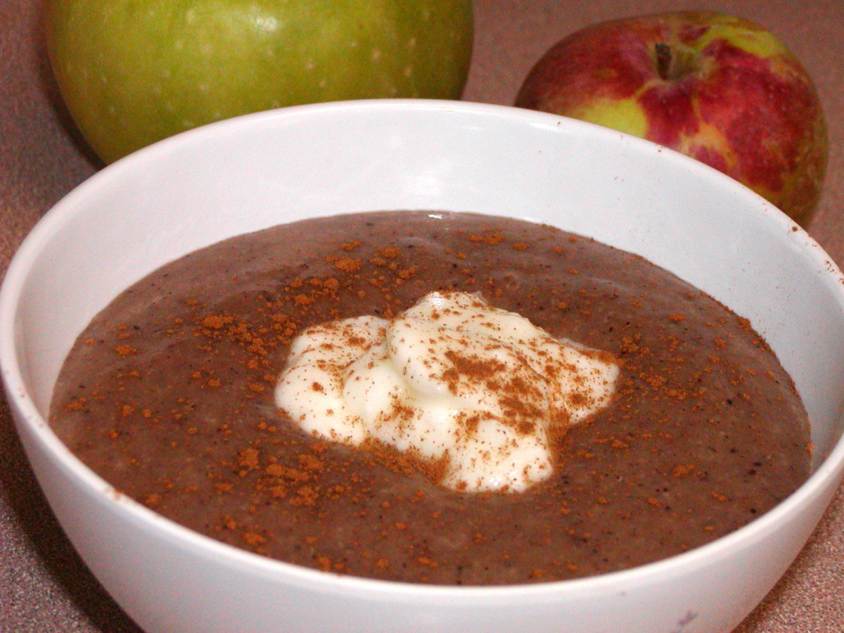 Apple Barley Pudding