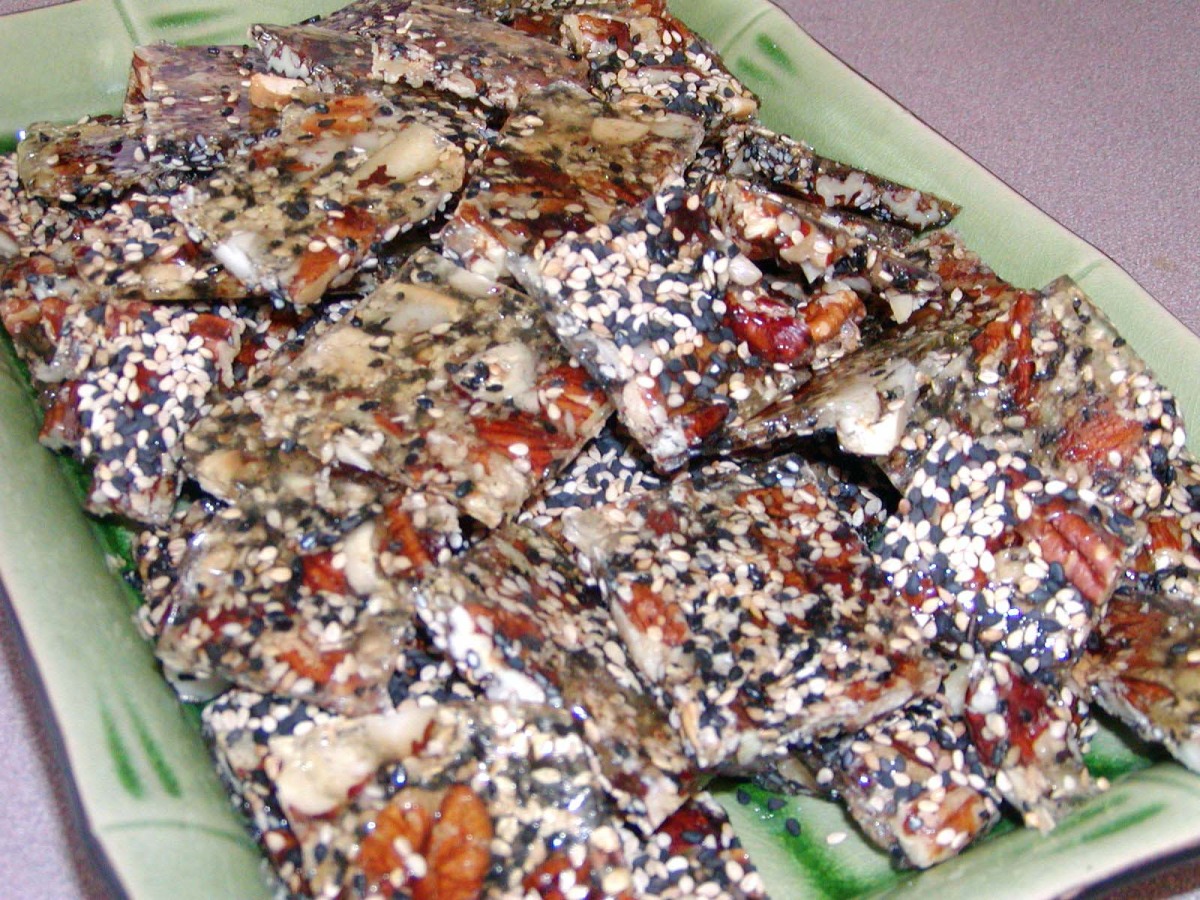 Sesame Peanut Candy Recipe