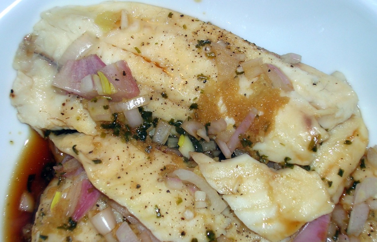 Steamed Fish With Ginger and Scallions image