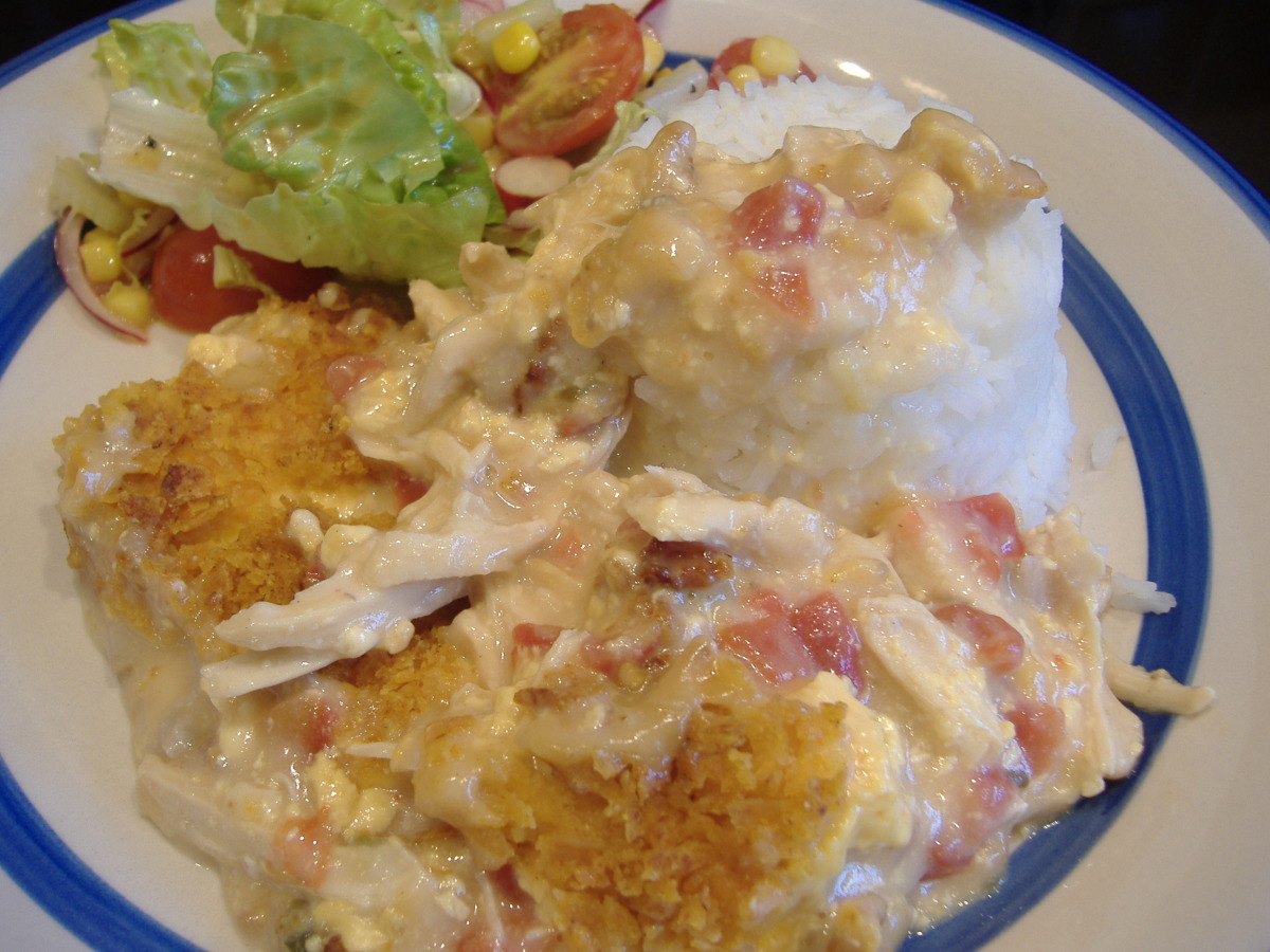 creamy-mexican-chicken-rice-casserole-recipe-food