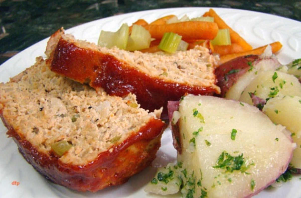 Turkey Meatloaf with Ketchup Glaze Recipe