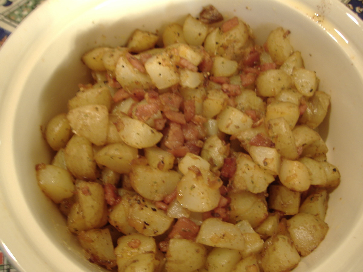 Hot German Potato Bacon Salad image
