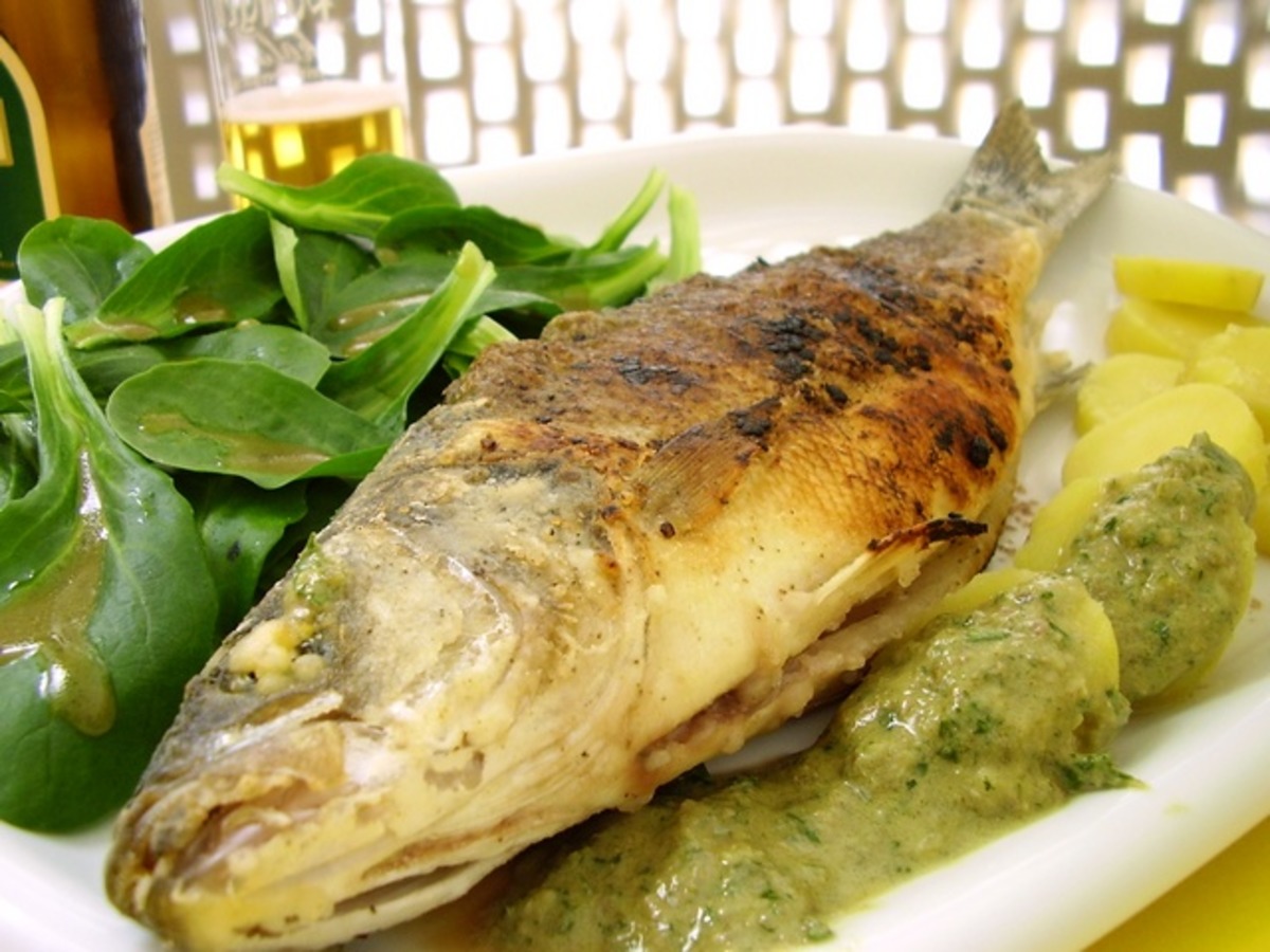 Pan-fried Flounder with Anchovy and Caper Butter