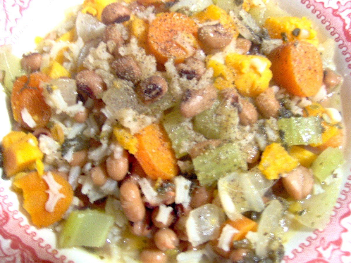 Vegetarian Black-Eyed Pea Stew-image