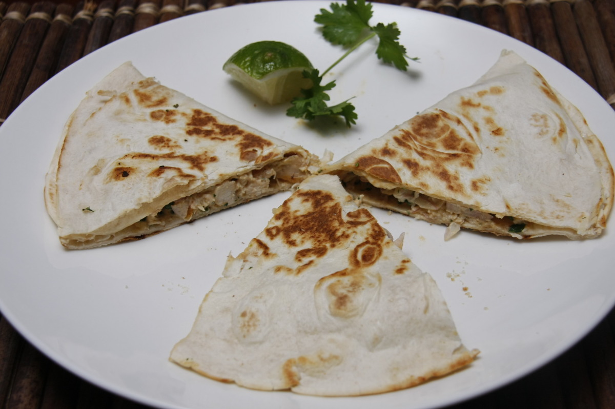 Cheesy Chicken Quesadillas Recipe Food Com