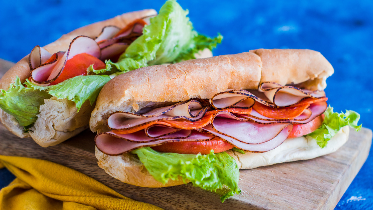 Baked Italian Hoagie Recipe - a quick and easy sandwich recipe.