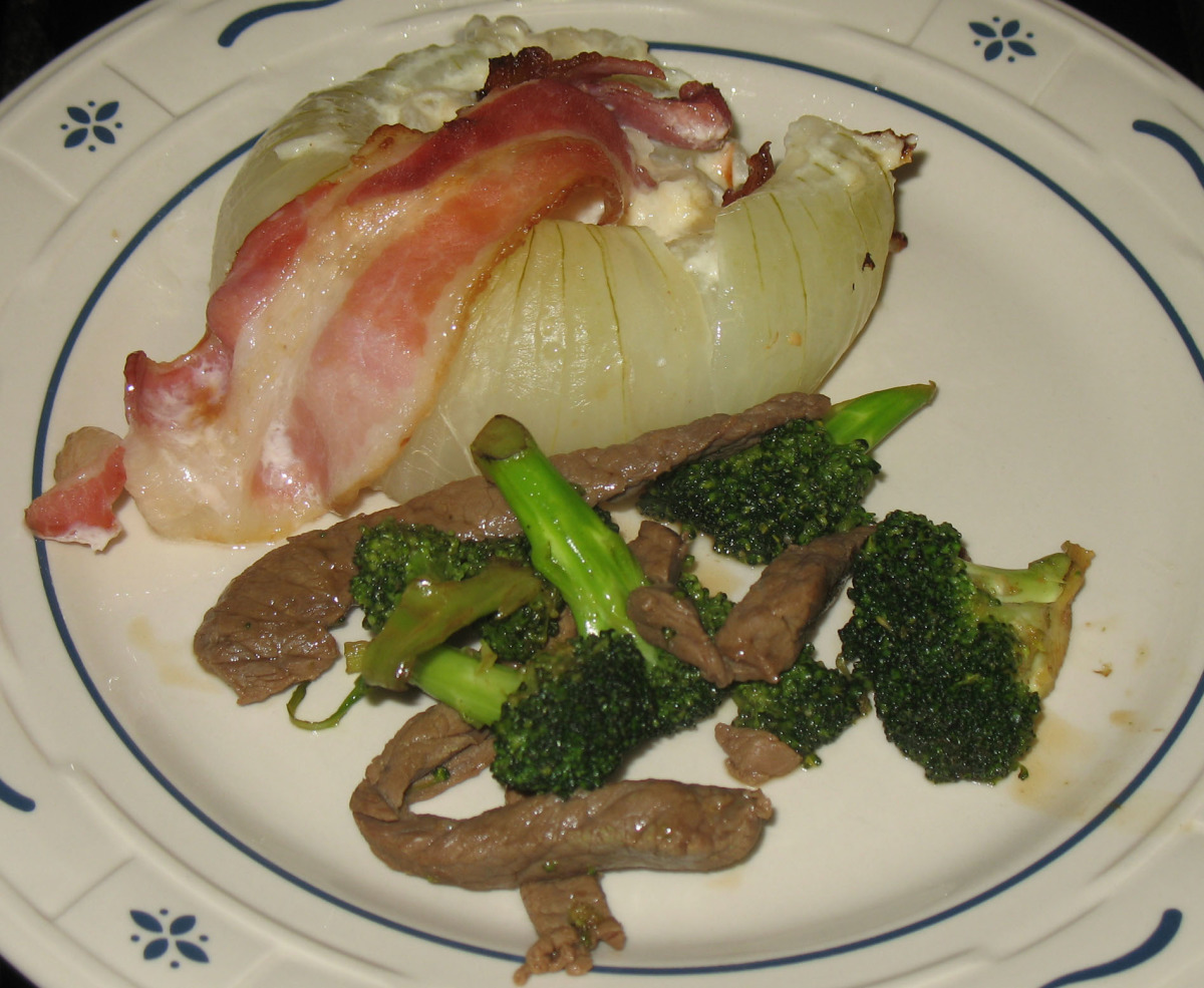 Bacon-Wrapped Baked Onions
