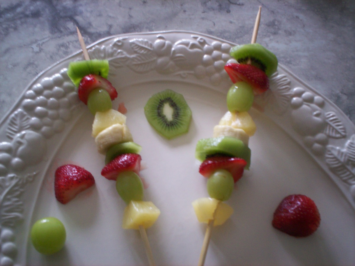 Fresh Fruit Kebabs