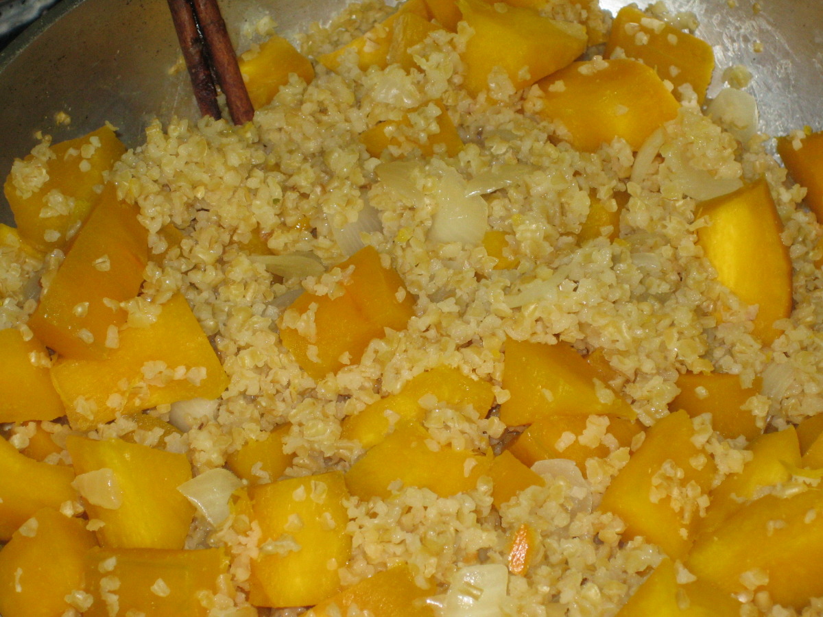 Bulgur Risotto With Pumpkin Recipe