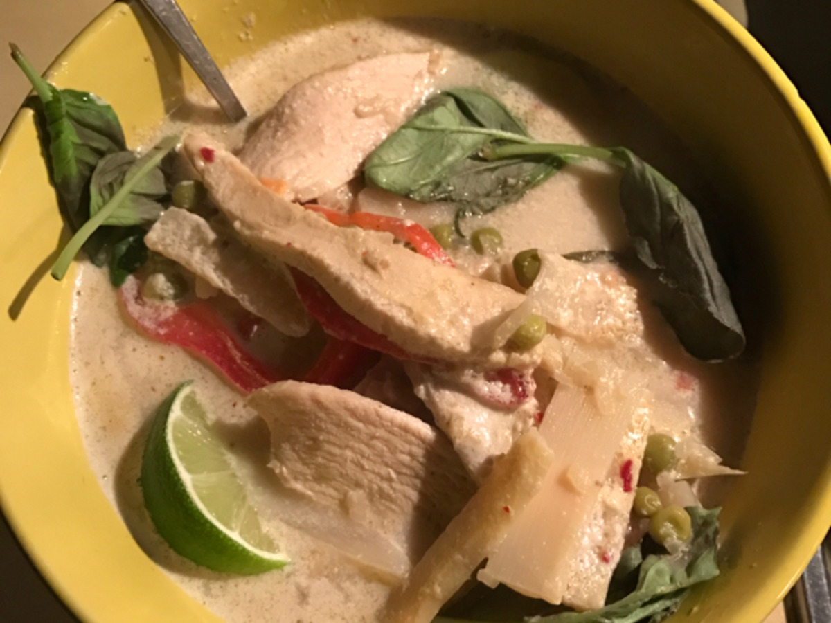 Camile thai green curry shop