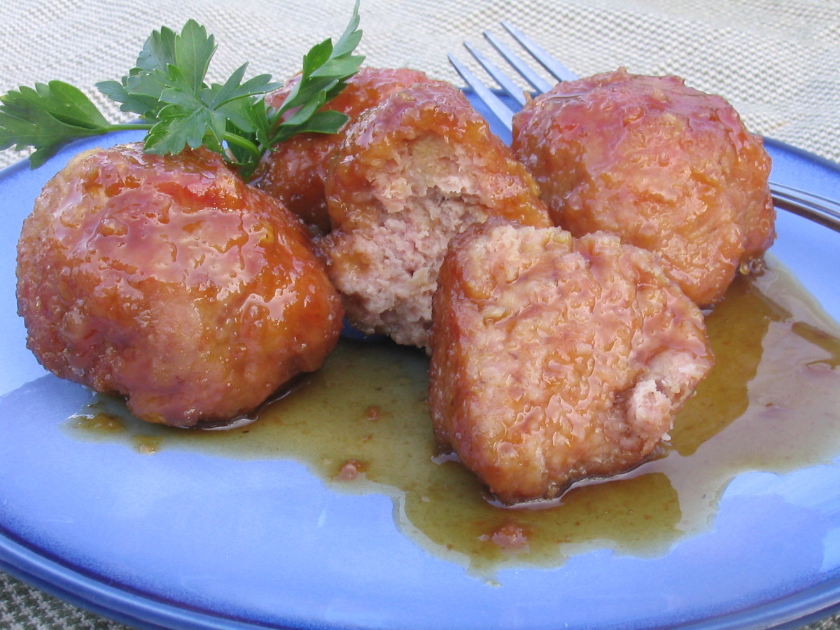 Best Ham Balls With Brown Sugar Sauce Recipes